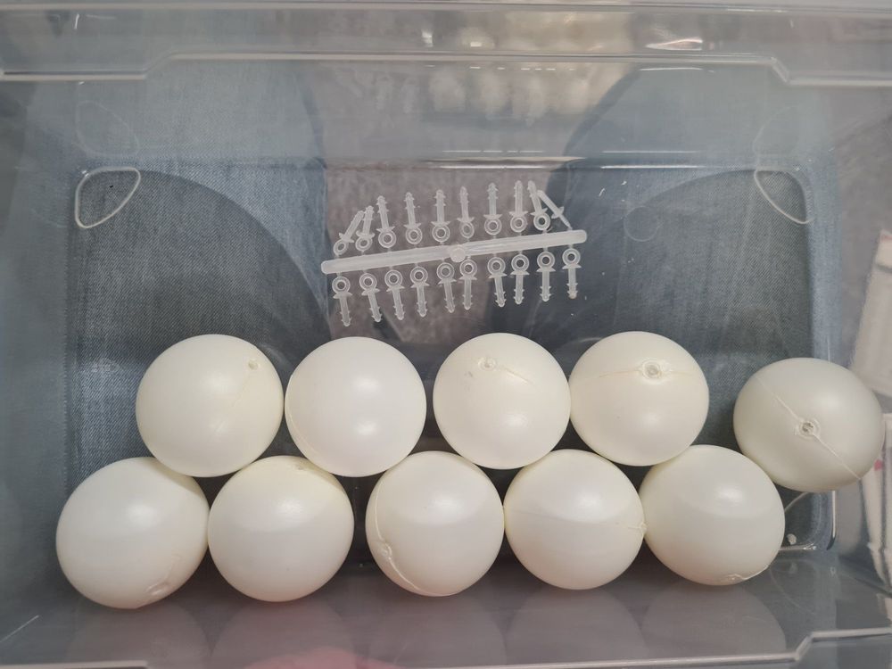 Produktbild von 20 Nylon-Kugeln 12 Mm – G1-Präzision, Abriebfest, Selbstschmierend, Für Lager & Fördertechnik