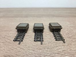 Minitrix 3 x Prellbock N