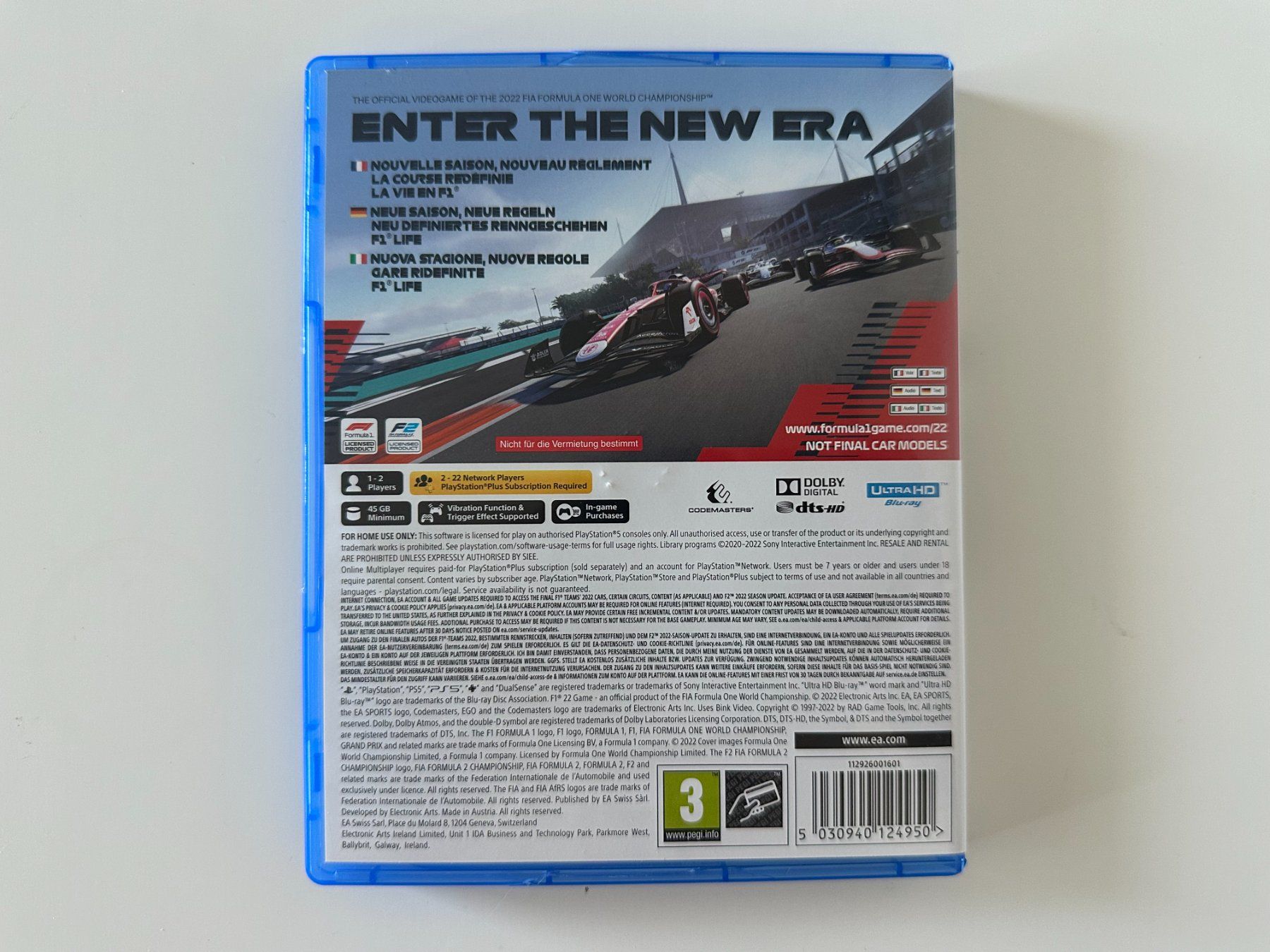 Sony Giochi: F1 22, Sony Playstation 5, PS5 – Usato da Couvet venduto da nay_prh5 2