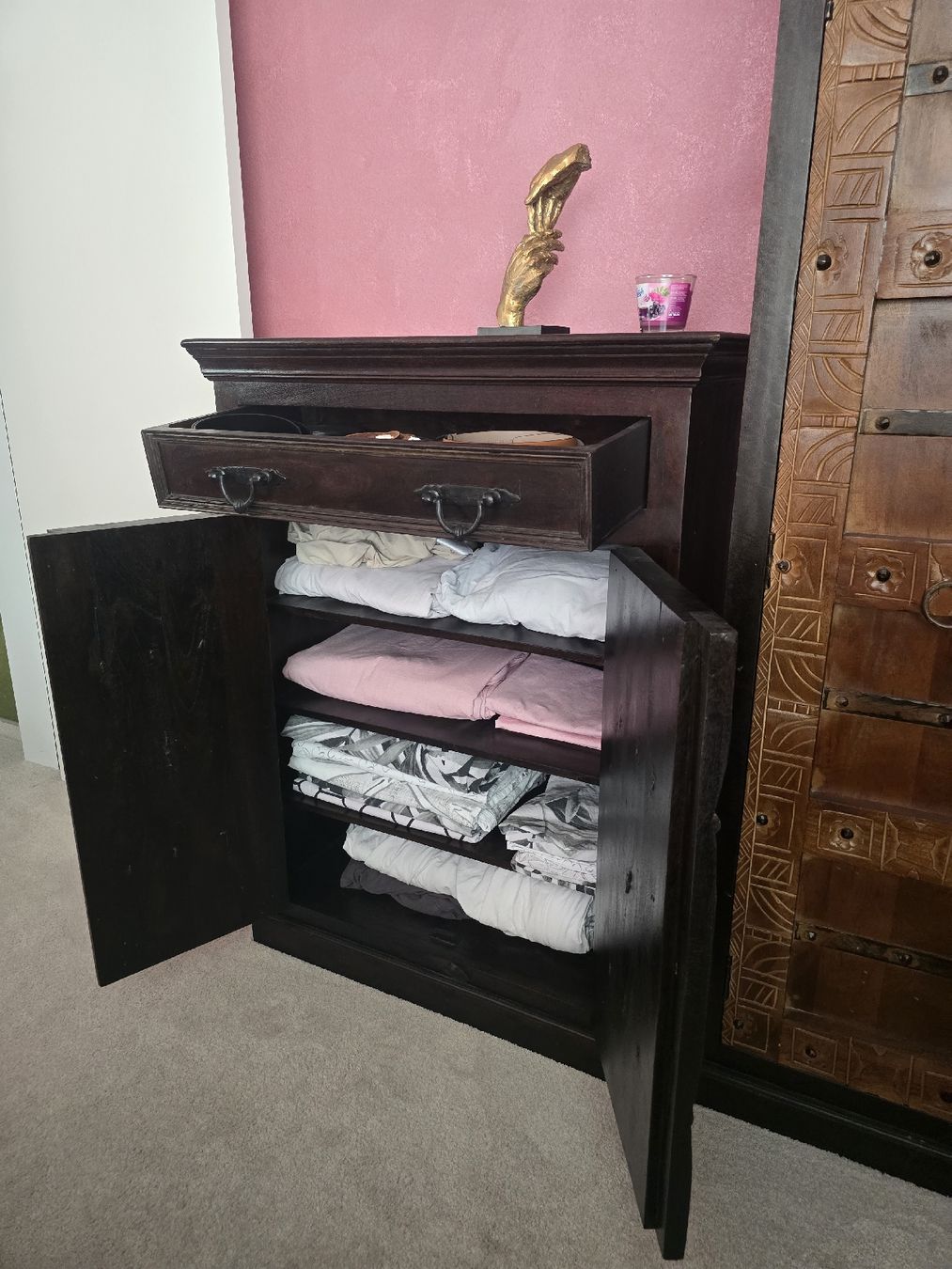 Cassettiere: Orientalische massivholz Kommode, Highboard – Usato da Stein am Rhein venduto da dom_k28v 2