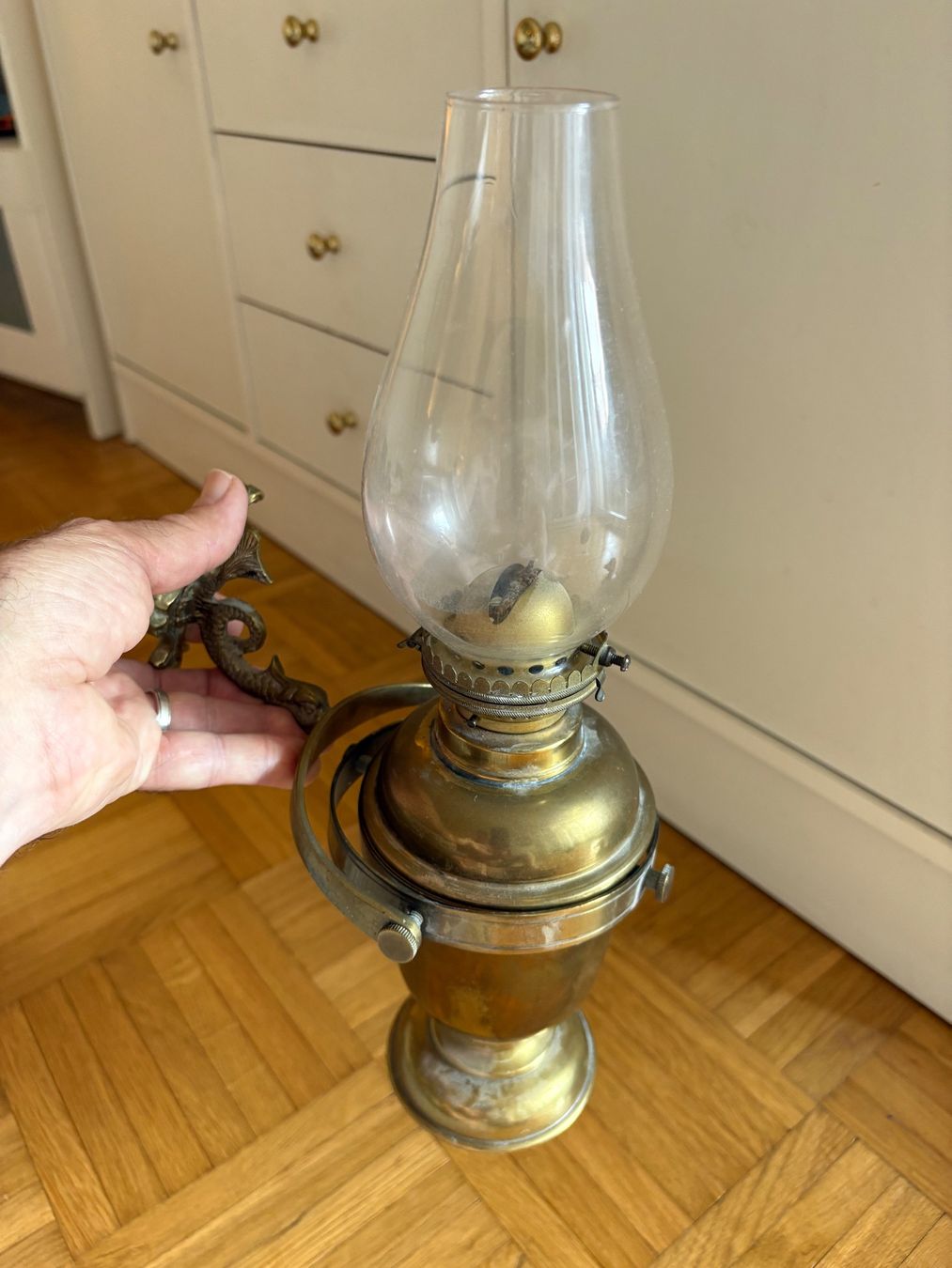 Lampade: Lampe marine à pétrole – Difettoso da Bellevue venduto da Fas05 5