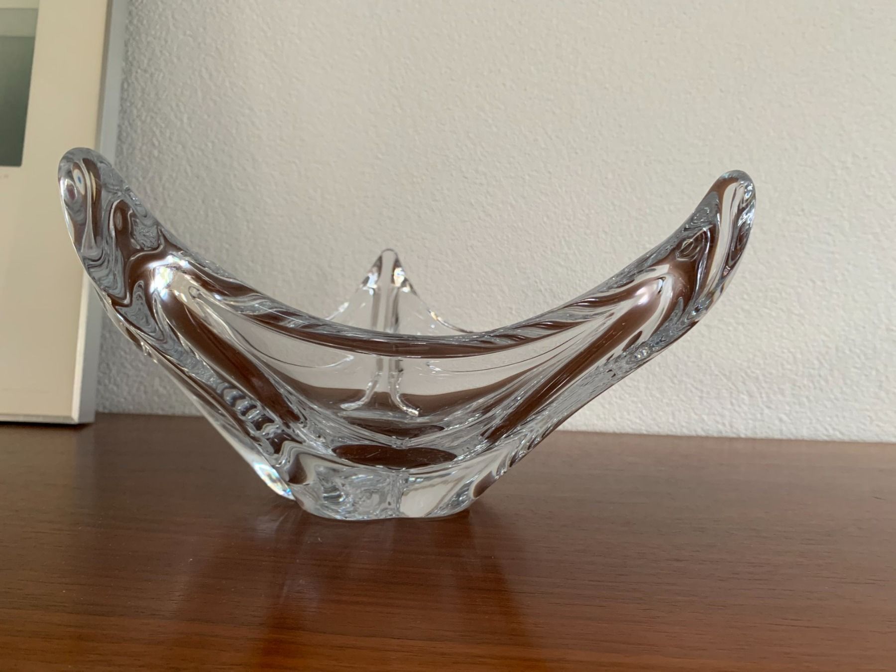 Schalen: Grosse Daum Schale Kristallglas signiert – Gebraucht aus Bellach von 2ndBox 1