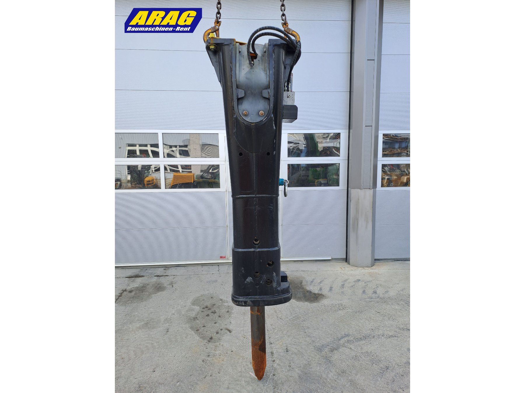 Tutte le macchine: Cat H120CS Hydraulikhammer – Usato da Hasle LU venduto da Arag08 3