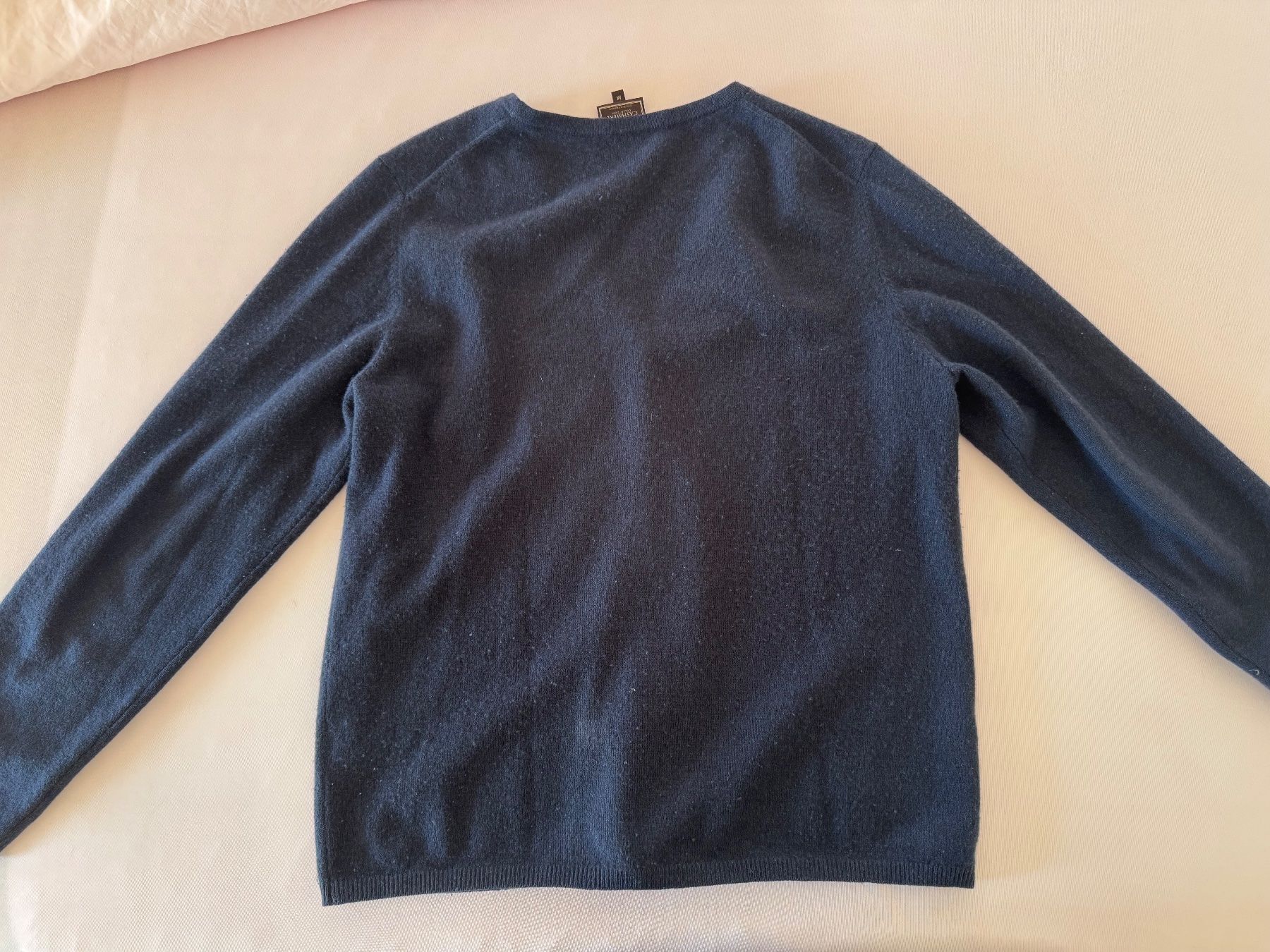 Pulls & Sweat-shirts: 100% Kaschmirpullover (Cardigan) Dunkelblau – D'occasion à Kilchberg ZH par sahoss 2