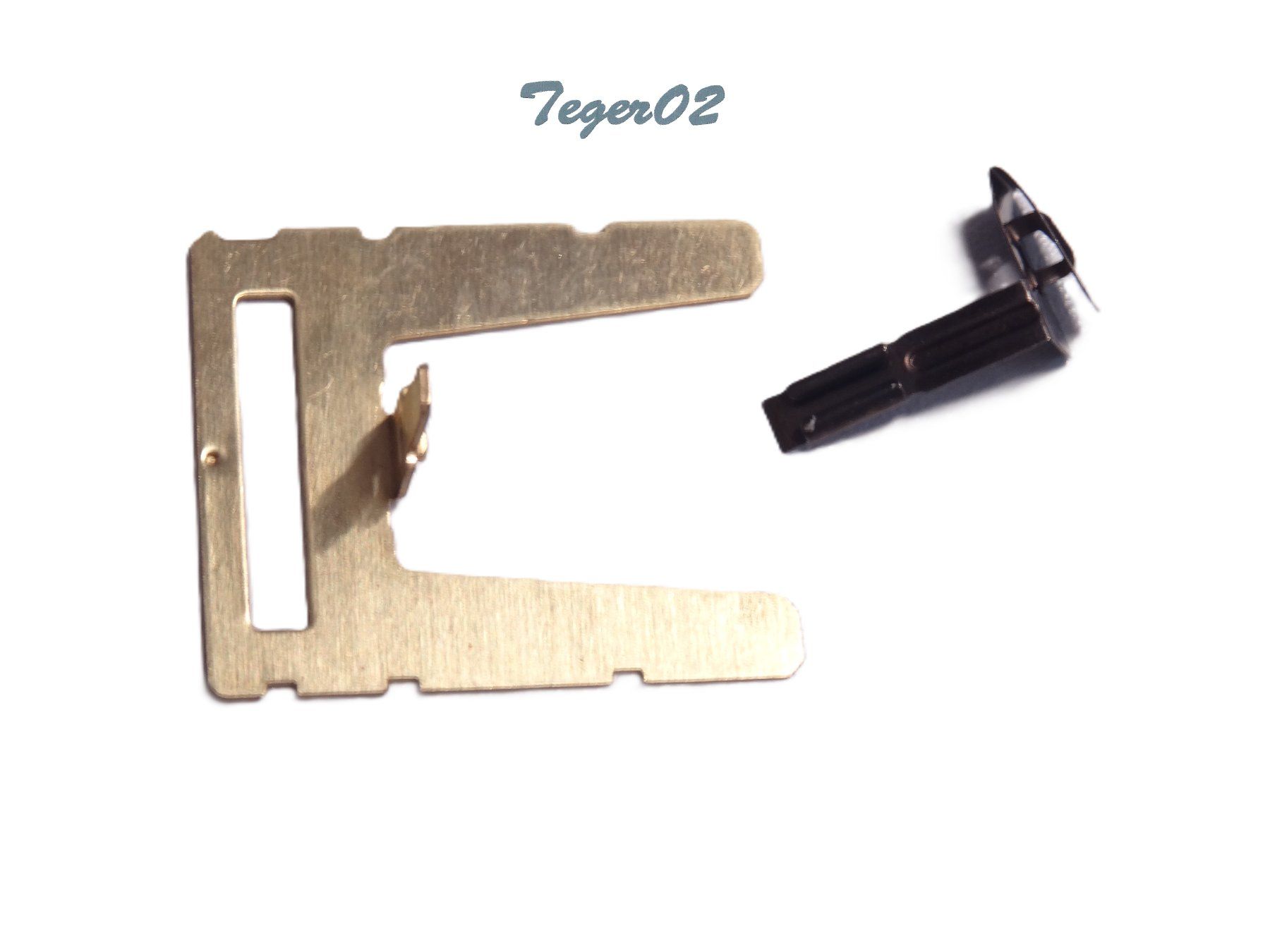 Märklin Modellini di ferrovie: Märklin H0 Kontaktblech mit Stecker – Nuovo (secondo la descrizione) da Hochdorf venduto da Teger02