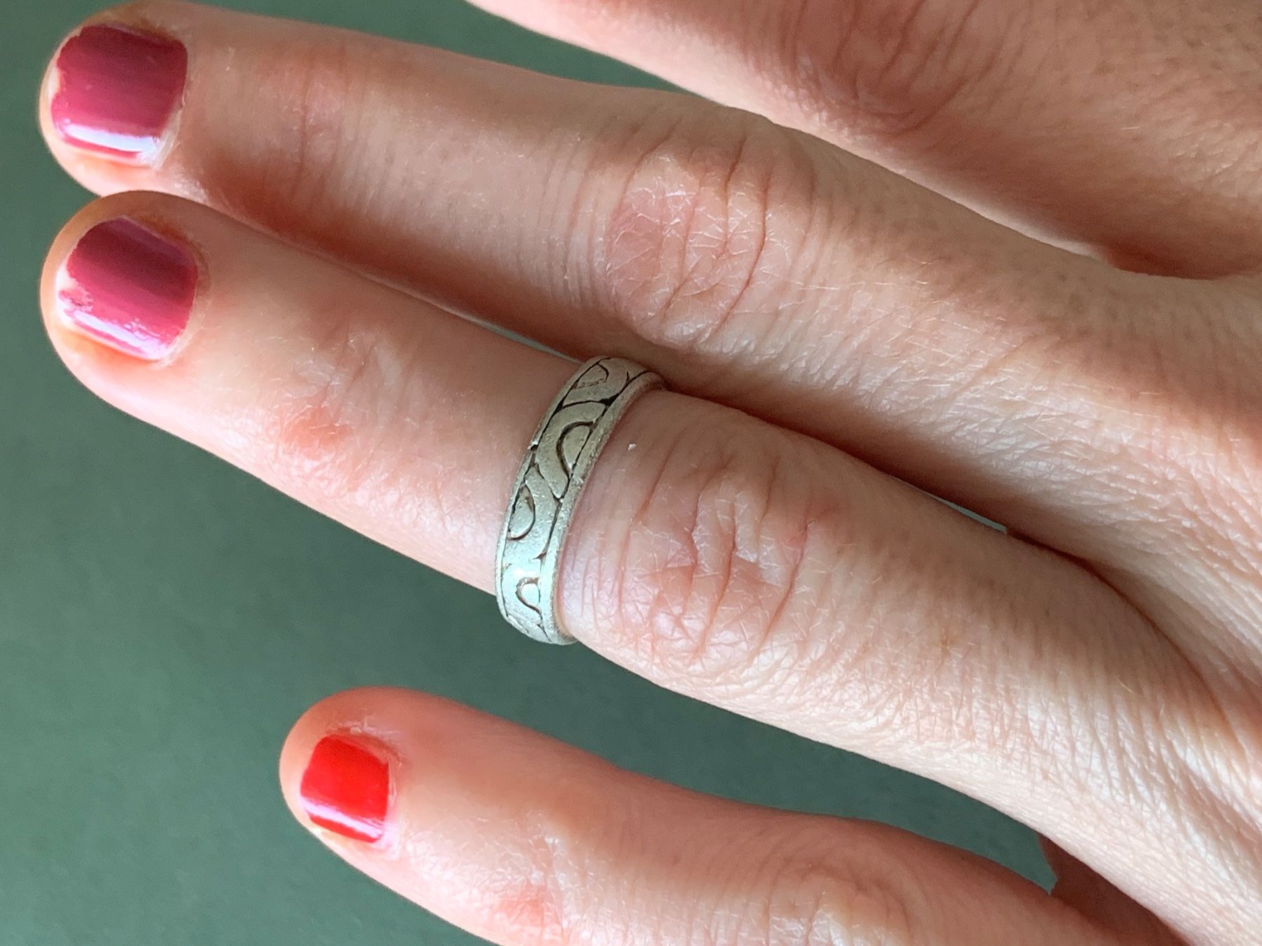 Ringe: Silberring rainbow (49) – Gebraucht aus Laufen von Bellebellezza 1