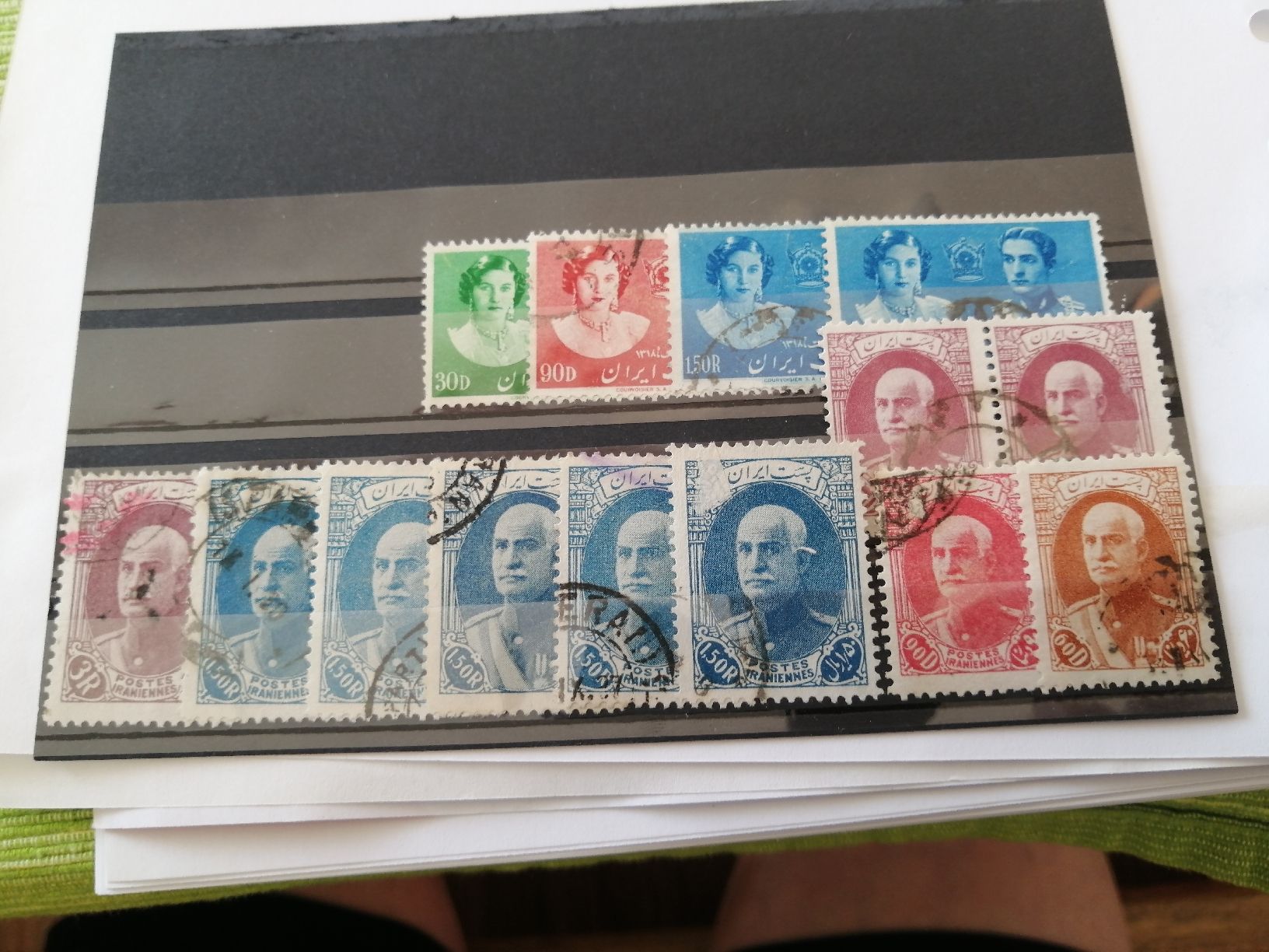 Tous les timbres: 13mal Iran um 1930 – D'occasion à Happerswil par tschergi
