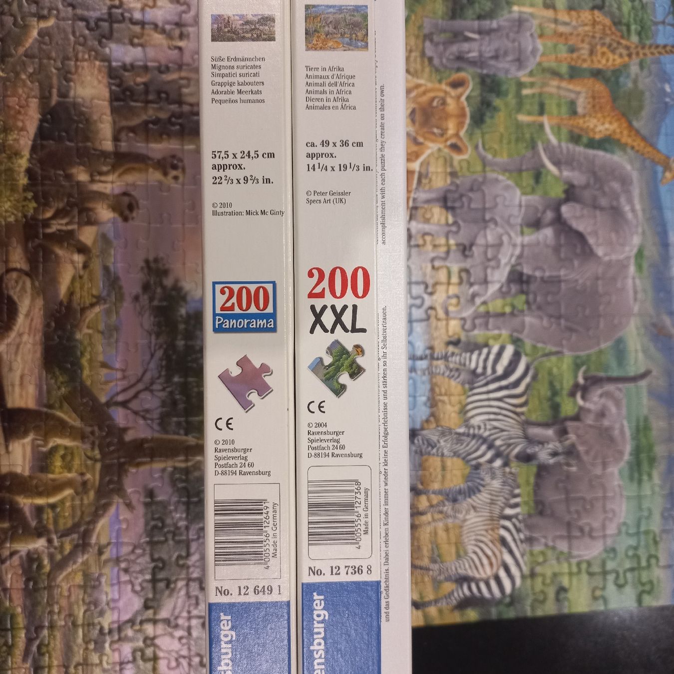 Ravensburger Puzzle: Ravensburger Puzzle 2 × 200 pièces . – Nuovo (secondo la descrizione) da Dompierre FR venduto da fat_xth5 5
