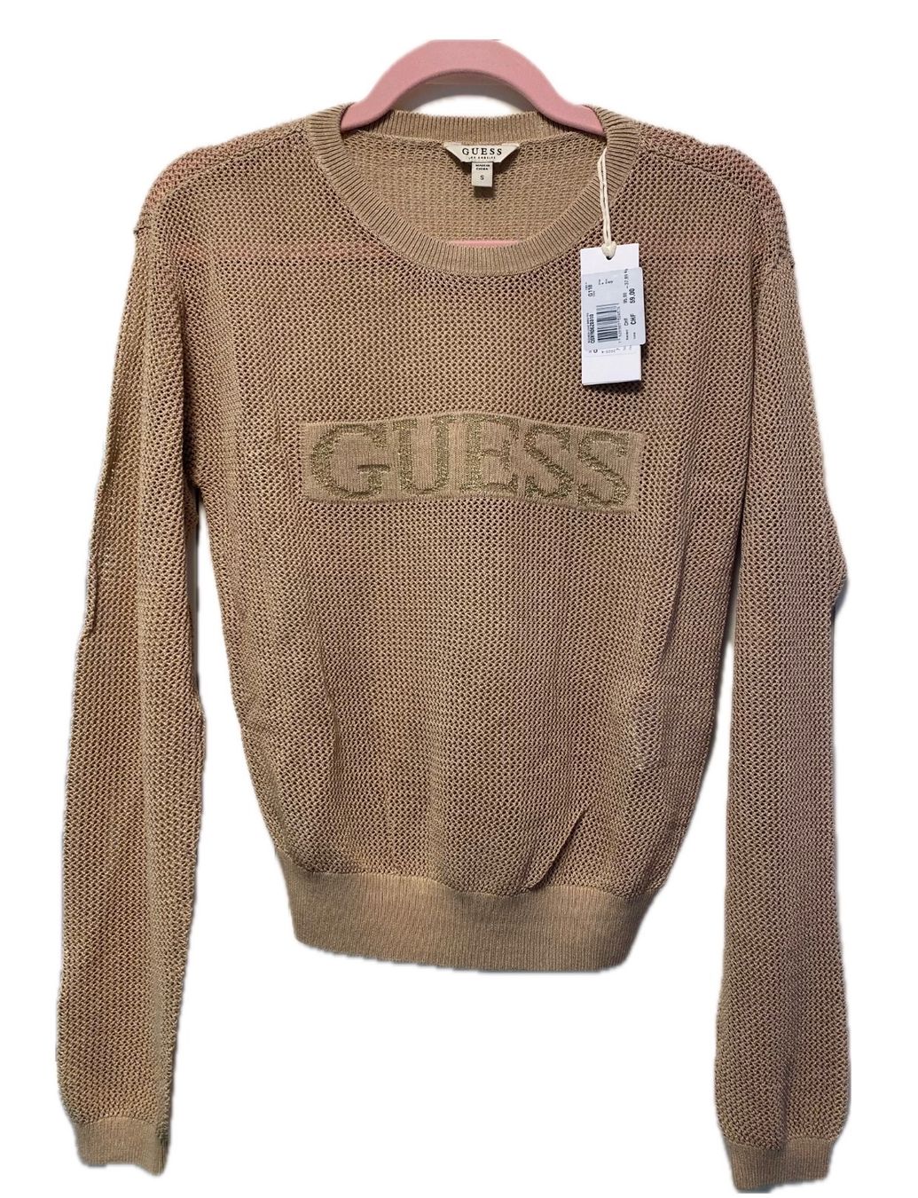 Guess Pulls & Sweat-shirts: 2 Guess Pullover schwarz & gold – Neuf avec emballage d'origine à Wolfwil par ISAsShop 1