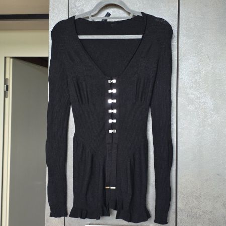 🐸 HIGH CARDIGAN S STRICKJACKE JACKE VISKOSE WOLLE
