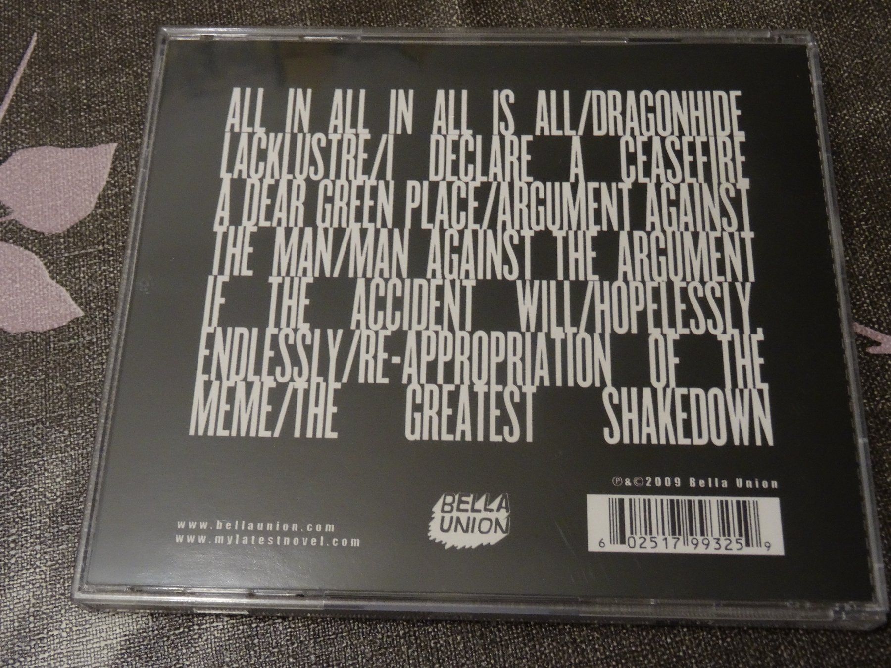 CD: My Latest Novel - Deaths & Entrances CD – Usato da Olten venduto da Disc-Ausverkauf 1
