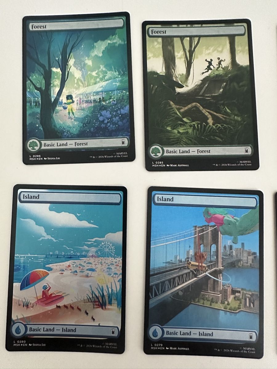 Jeux: Magic basic Land Marvel Superheros – Neuf (Voir description) à Schüpfen par Poly_pi 1