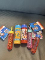 Seifenblasen Set Paw Patrol Disney Marvel 5 Stück neu