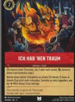TCG LORCANA DIE TINTENLANDE 3INK De 129 Ich Hab 'Nen Traum