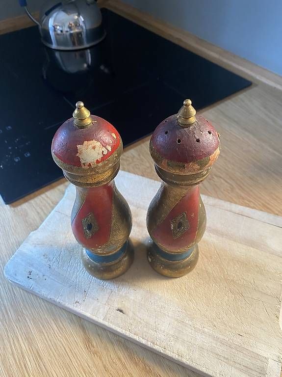 Tutte le decorazioni: Sale e pepe in legno dipinti – Usato da Origlio venduto da eli_gk55 2