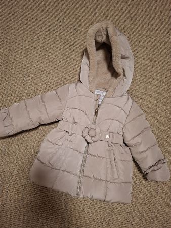 Winterjacke Mädchen, gefüttert, Grösse 86, wie neu!