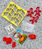 Grosses Set mit diversen Ausstechformen/Schablone