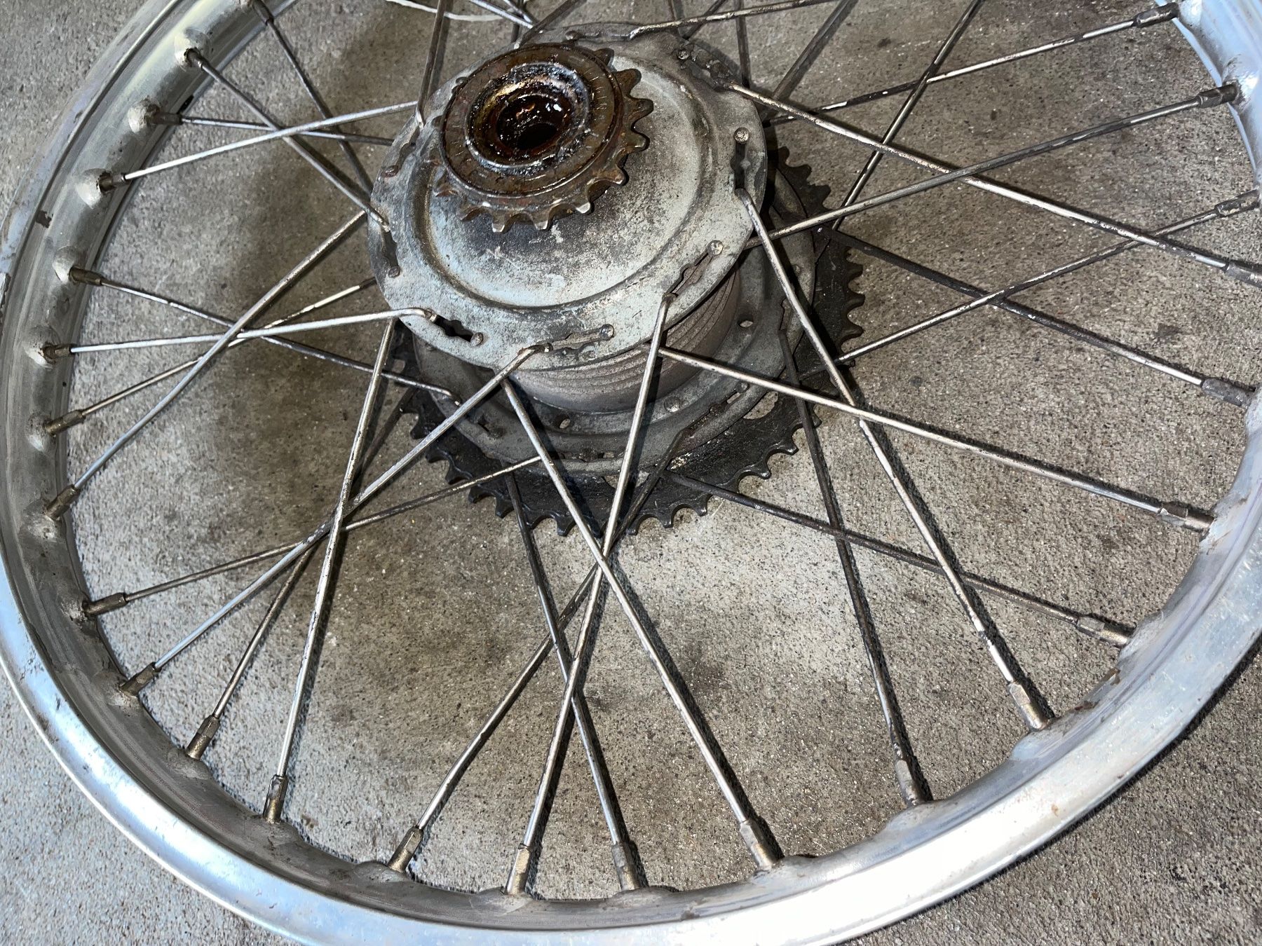 Sachs Pièces pour mobylette: Mofa Speichenhinterrad – D'occasion à Fahrni b. Thun par berger_tuning34 5