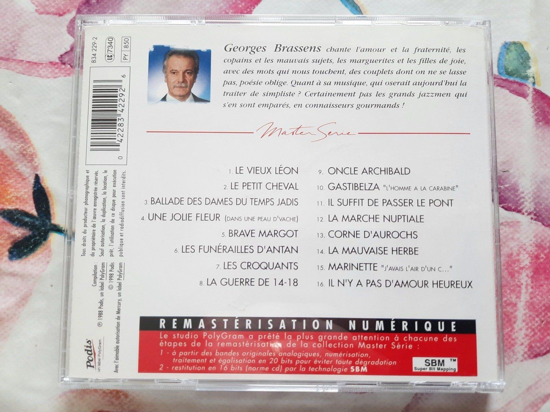 CDs: CD Master Série - Georges Brassens volume 2 – Gebraucht aus Pully von bro_n52j 1