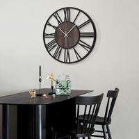 Runde Wanduhr  33 cm