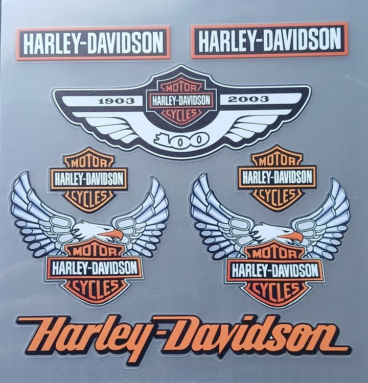 Sticker: Stickers Harley-Davidson J176 – Nuovo e nell'imballaggio originale da Allens venduto da MADE.IN.ROCK.N.ROLL 5