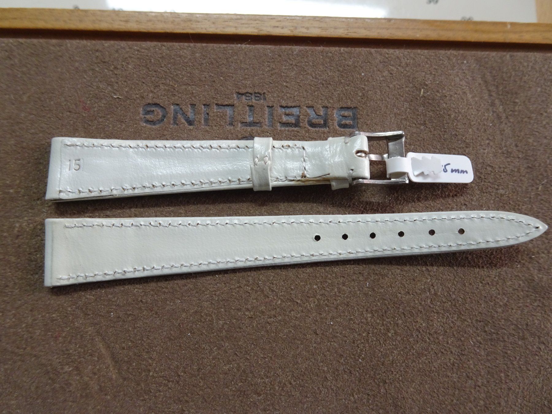 Bracciali & Braccialetti: Uhrenband weiss 15mm – Nuovo (secondo la descrizione) da Winterthur venduto da Sintoras01 1