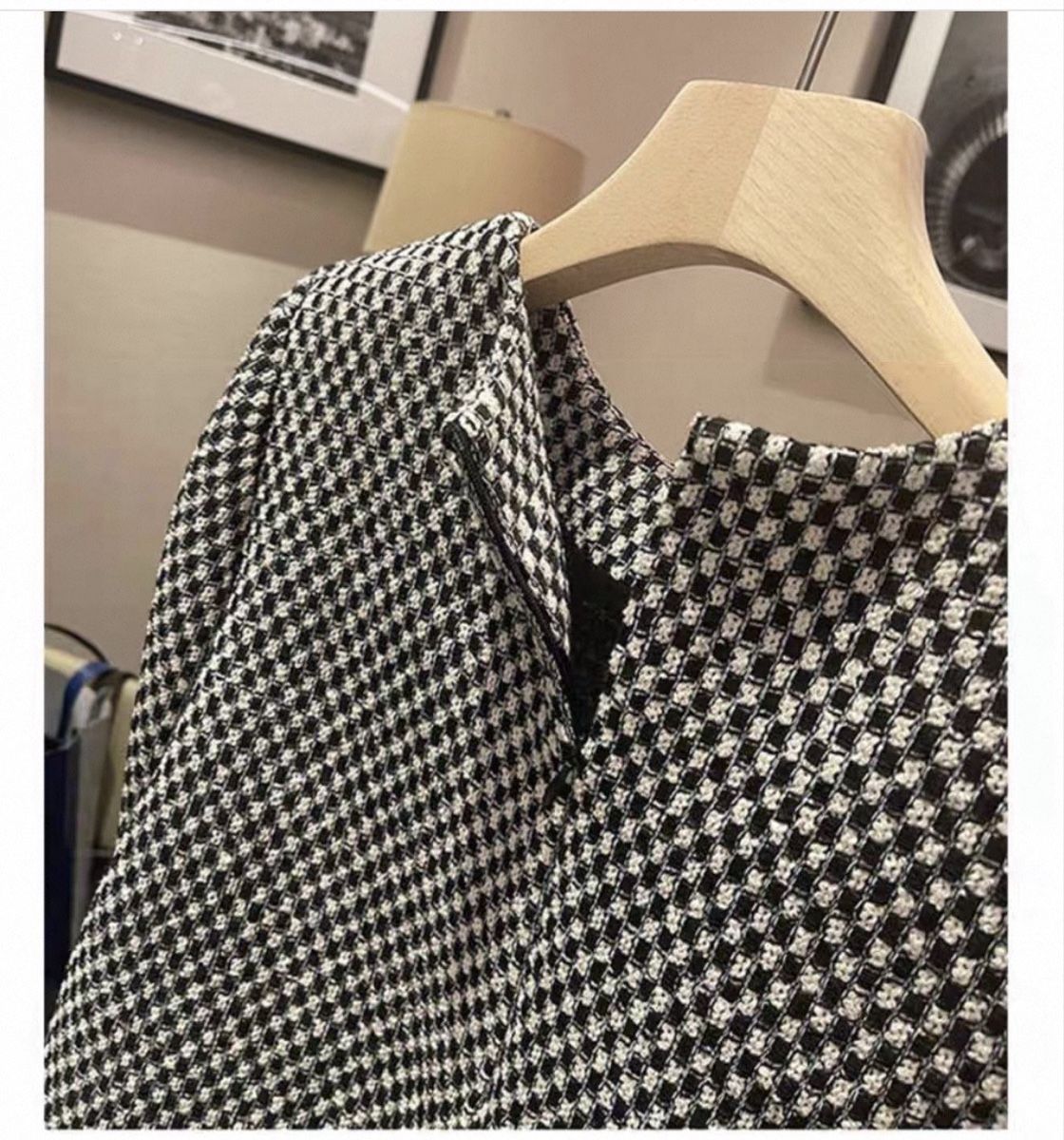 Top: Checkered Spring topChic! As new. S – Nuovo (secondo la descrizione) da Basel venduto da 550_ckp6 7