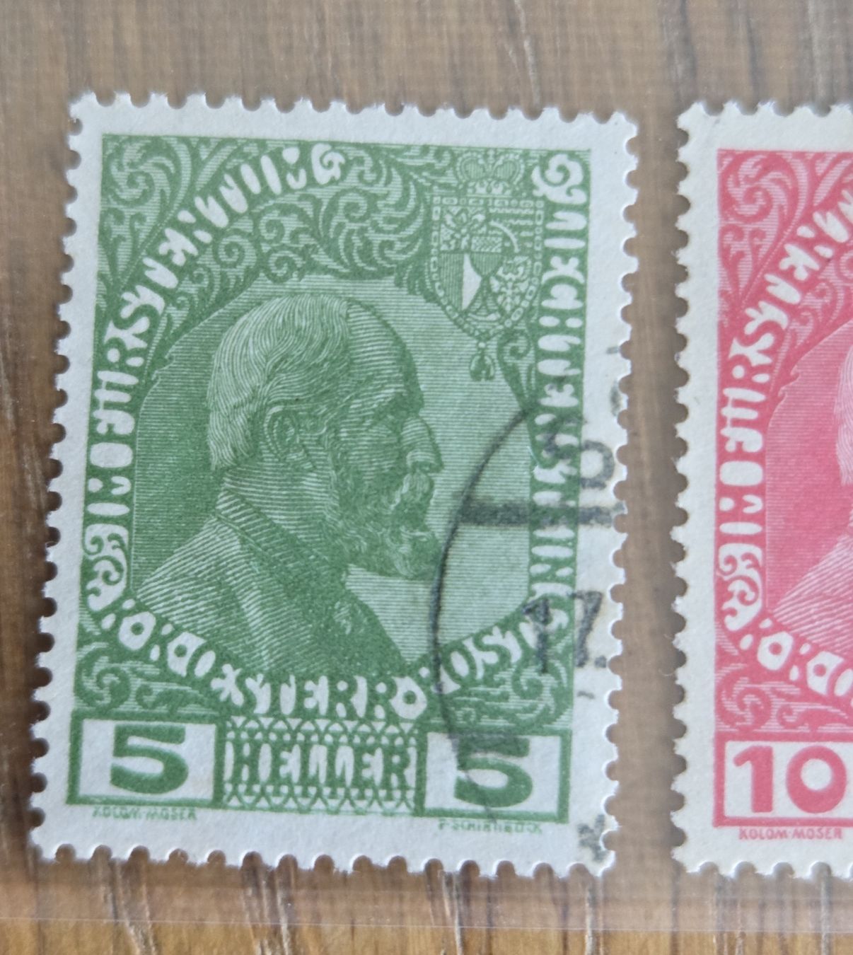Alle Briefmarken: Briefmarken Liechtenstein 5, 10, 25 Heller.. – Gebraucht aus Stans von Ducati16 4