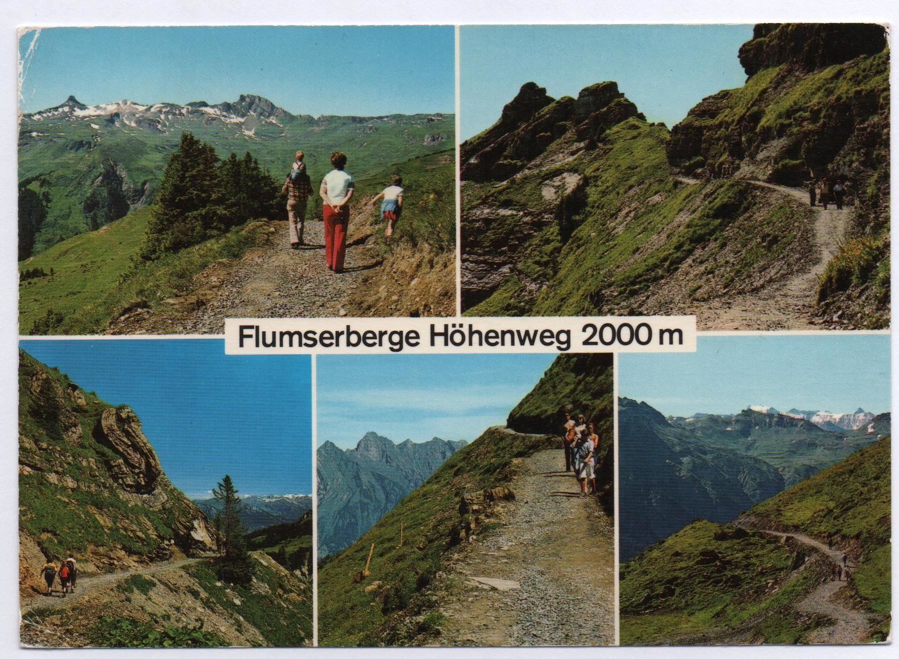 Ansichtskarten: 3x AK FLUMSERBERG – Gebraucht aus Jona von philajona 4