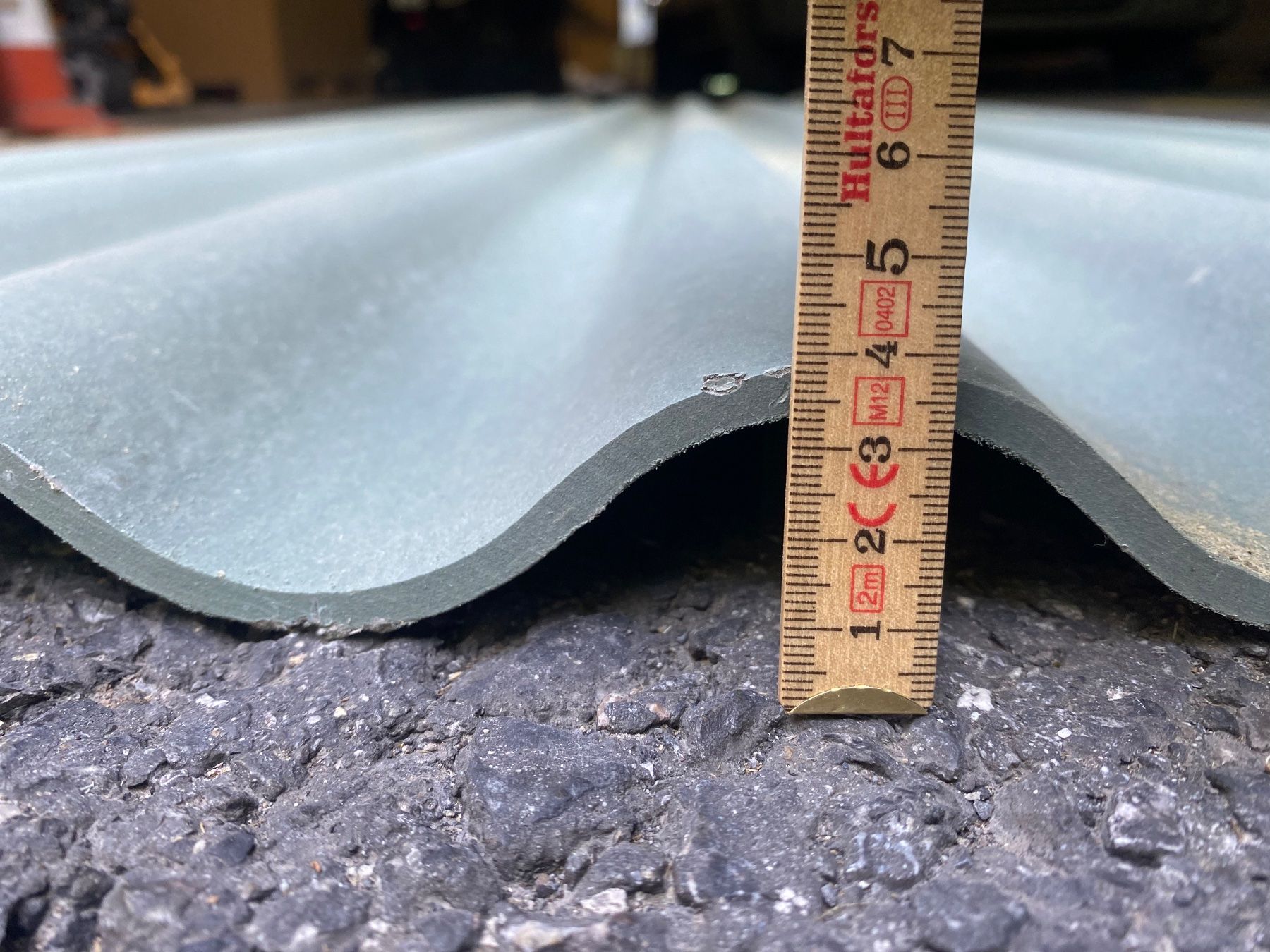 Eternit Servierplatten: Eternit Fassadenwellplatten – Neu (gemäss Beschreibung) aus Oberrickenbach von Oberrickenbach 2