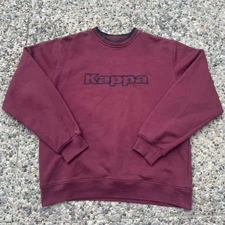 Vintage Kappa Burgundy Sweatshirt