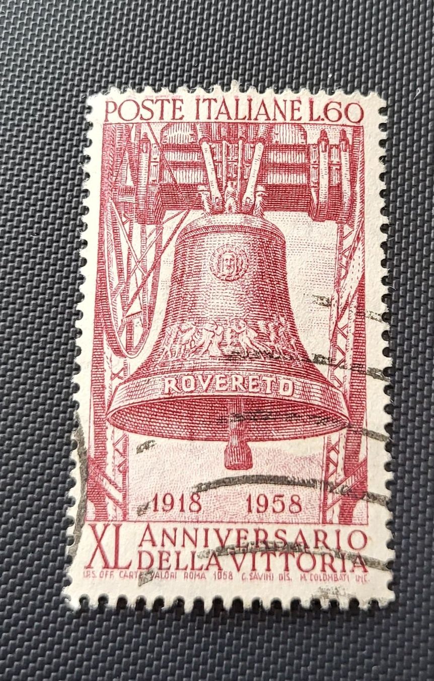 Tutti i francobolli: Italien 1958 alte briefmarke – Usato da St Gallen venduto da Stampsalshobby
