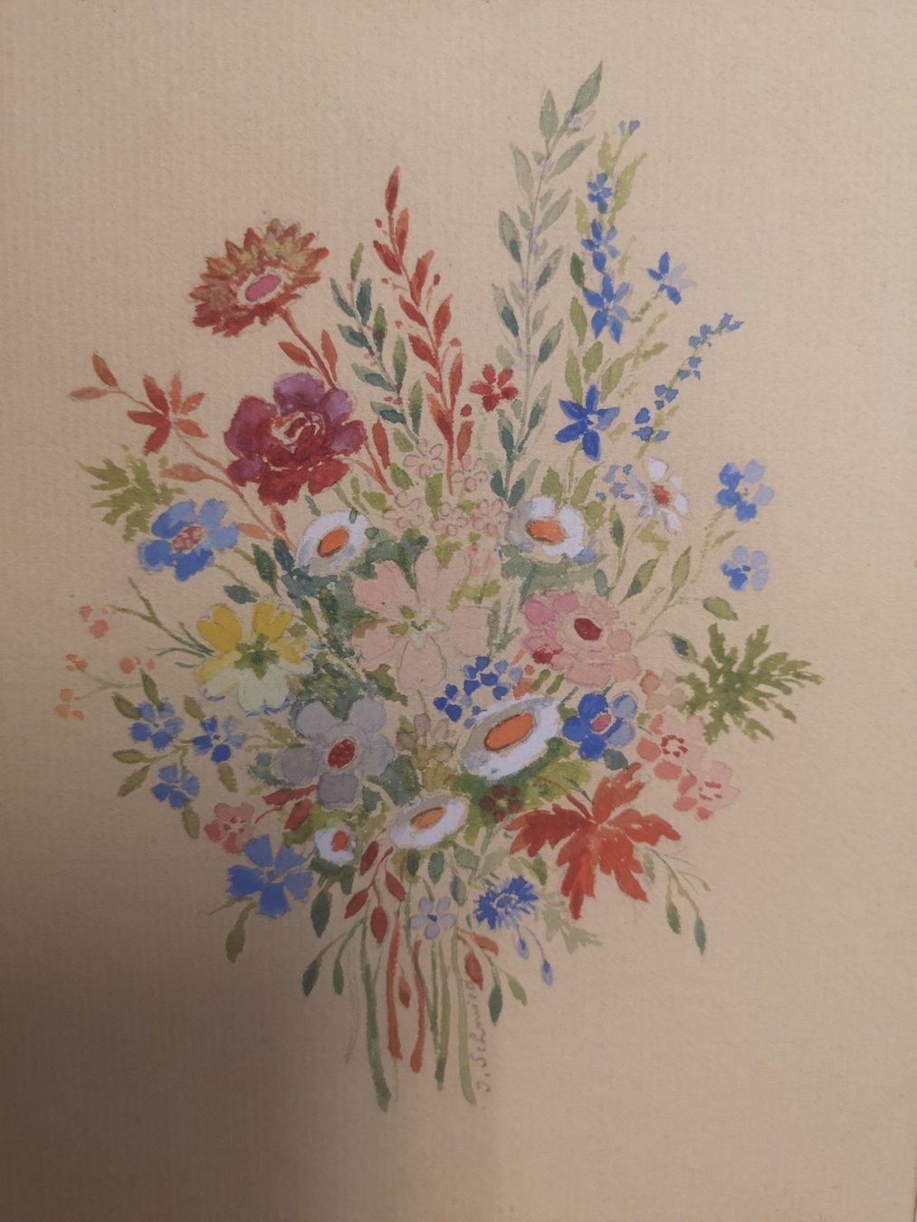 Dipinti: Aquarelle ancienne signée – Usato da Genève venduto da Qanil77 1