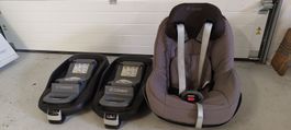 Kinderautositz Maxi Cosi Pearl inkl. zwei Family Fix