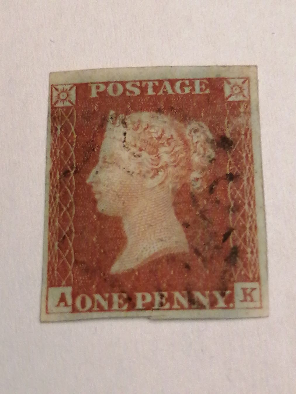 Tous les timbres: One Penny Red 1841, Platte 18 – D'occasion à Happerswil par tschergi