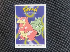 Pokemon Slowbro Lahmus Dunkin Boomer 2000 neuwertig