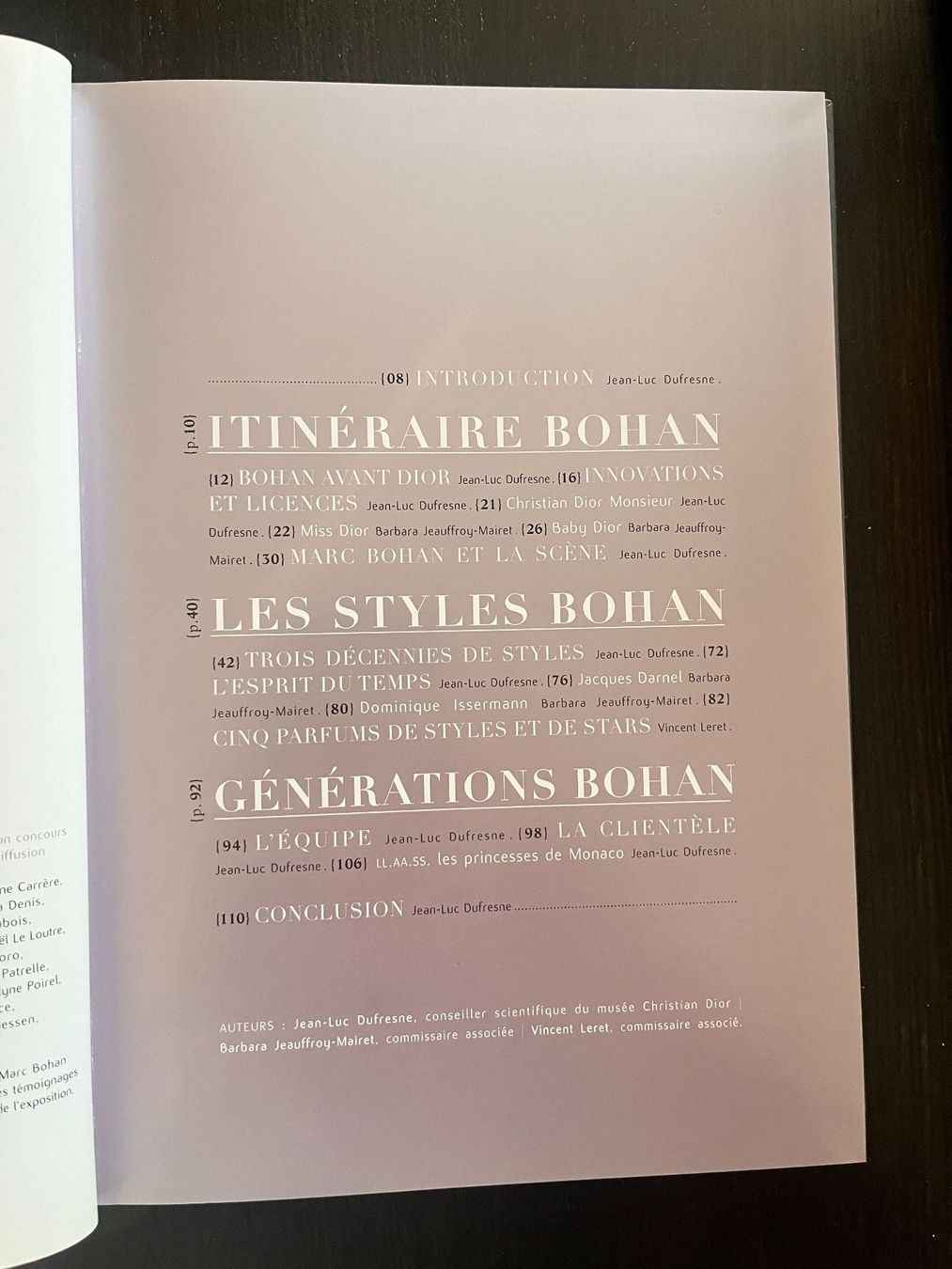 Livres: DIOR Les années Bohan 1961-1989 – D'occasion à Lausanne par Kinga_Shopaholic 2