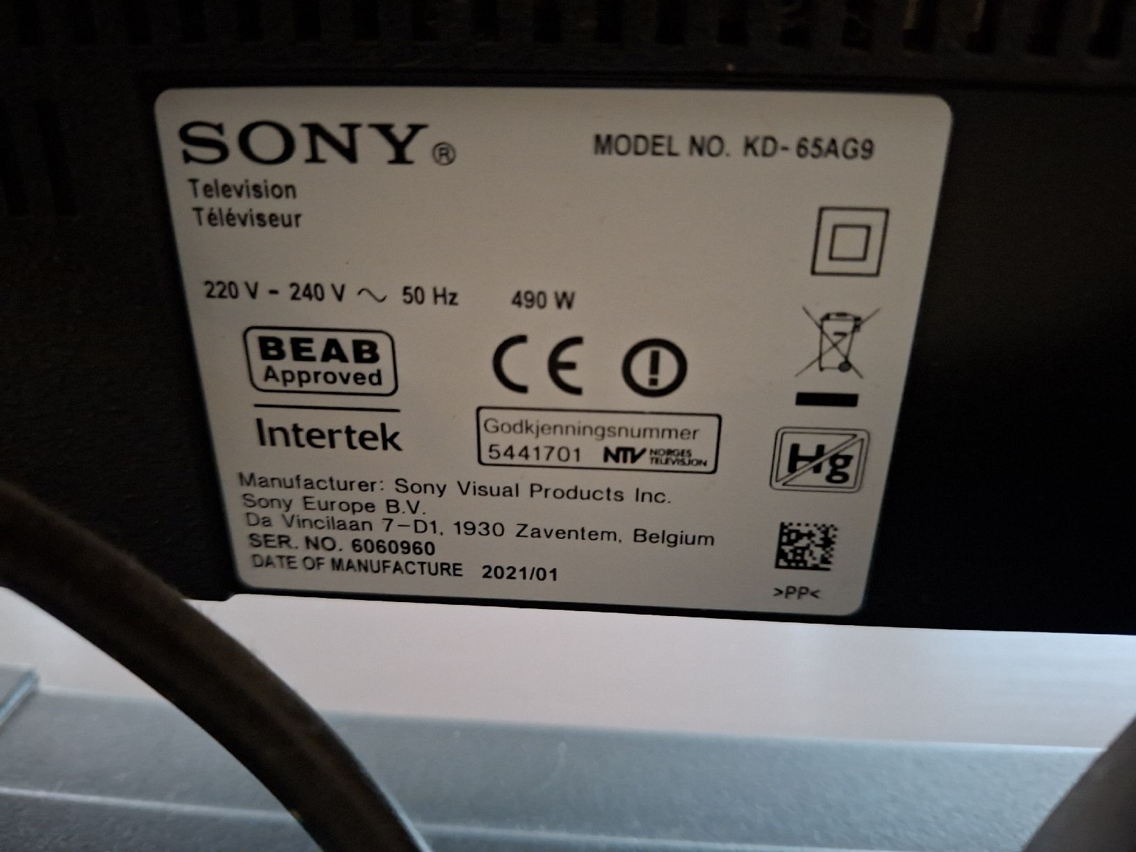 Sony Televisori: Fernseher – Usato da Grenchen venduto da fairesangebot 1