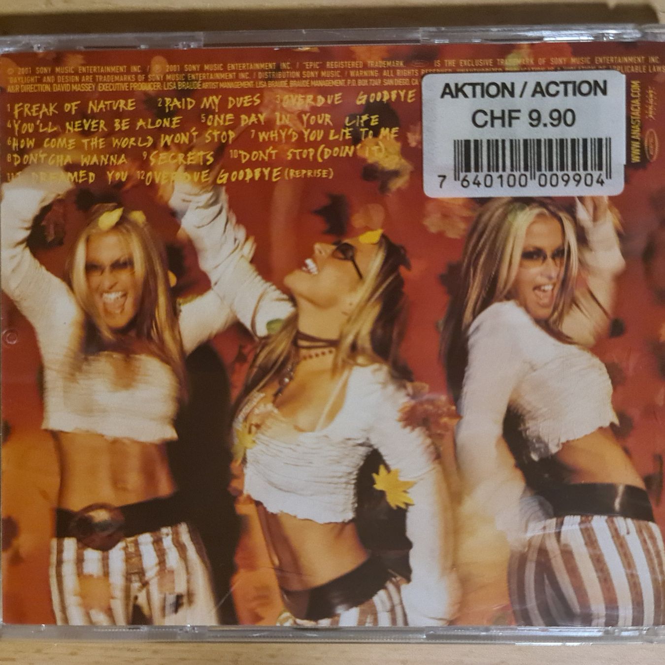 CD: Anastacia CD – Usato da Dintikon venduto da Vexi 1