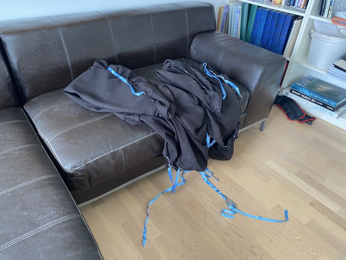 Sofas: Lederecksofa dunkelbraun – D'occasion à Richterswil par LufliDay 6