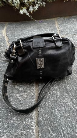 AS 98 Ledertasche Rockstar schwarz