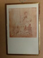 Original karl Gloor Rötelzeichnung