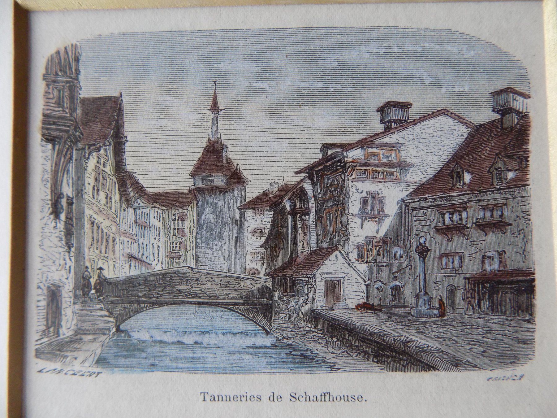 Incisioni: Schaffhausen Stadtansicht – Usato da Risch venduto da Rischli15 3