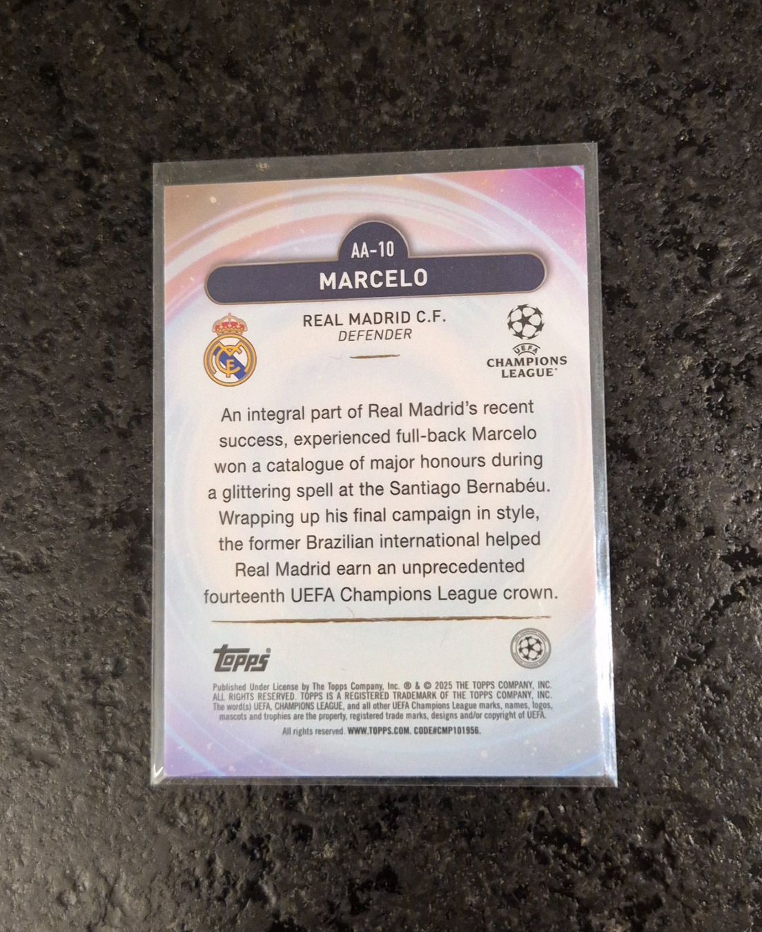 Topps Sammelbilder & Trading cards: Marcelo - Real Madrid - Topps – Neu (gemäss Beschreibung) aus Burg AG von Danoe 1