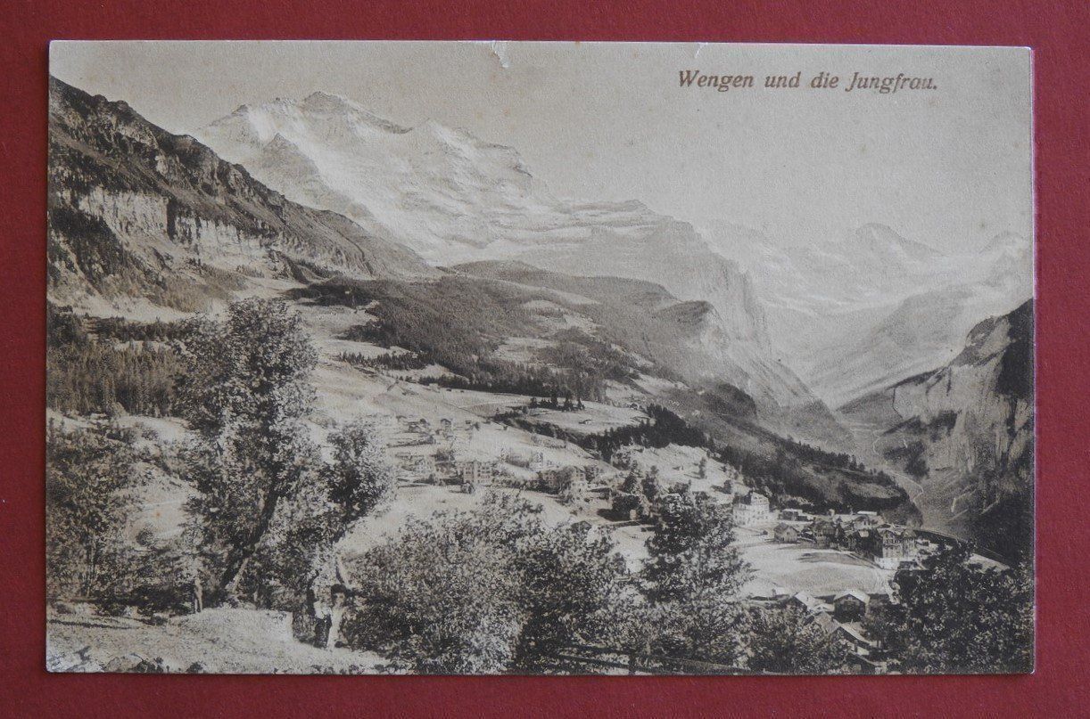 Cartoline postali: Wengen u. die Jungfrau ! – Usato da Rain venduto da 999-800-K