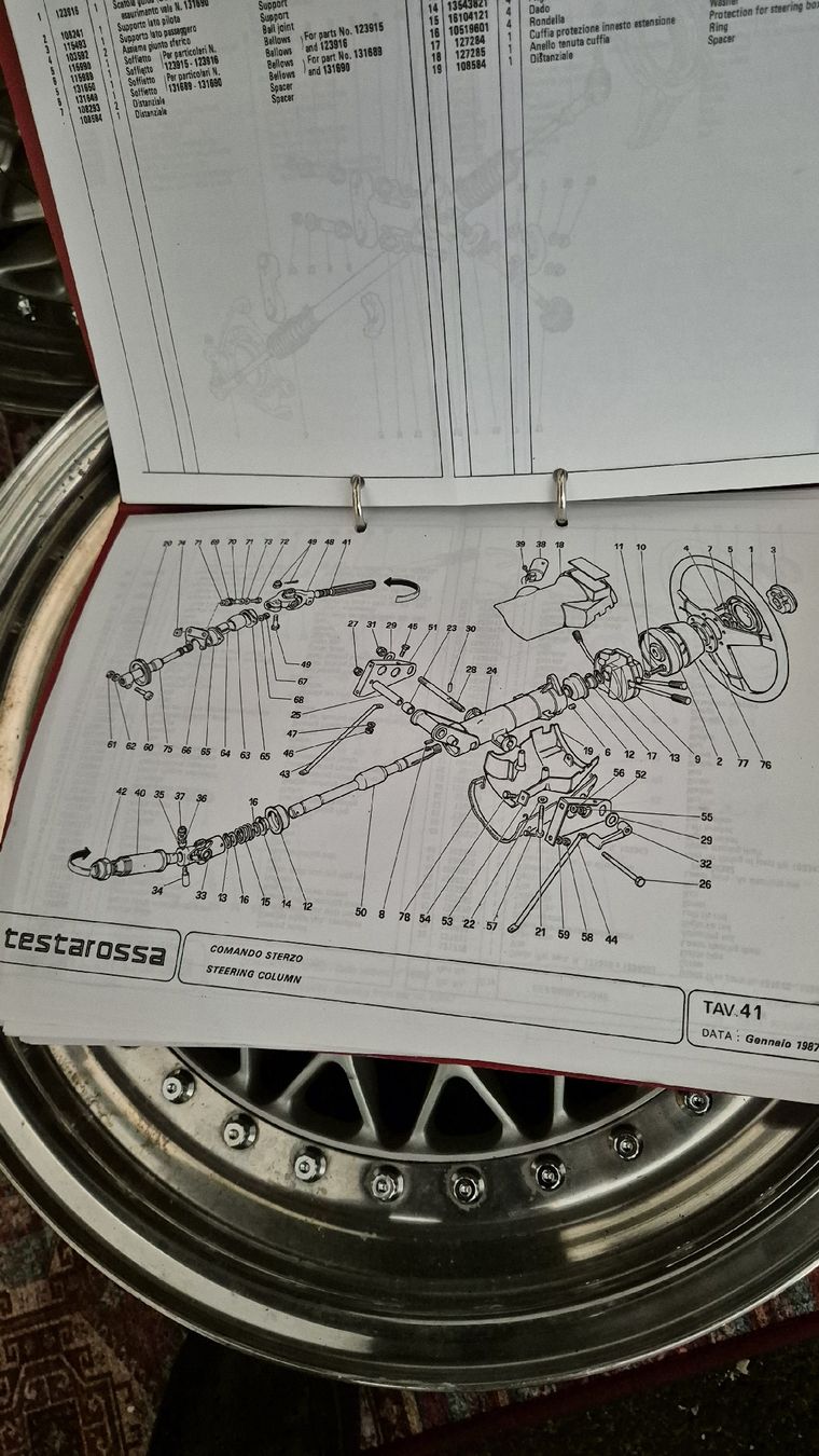 Ferrari Sonstiges Fahrzeugzubehör: Mode d'instructions moteur Ferrari Testarossa – Gebraucht aus Chexbres von Sciroccoelho 3