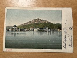 Alte Ansichtskarte Luzern, Pilatus - Seltenes Sammlerstück