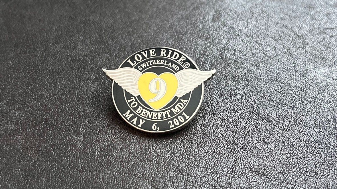 Plaketten & Abzeichen: Love Ride Pin Nr. 9  (Gratisversand) – Neu (gemäss Beschreibung) aus Schaffhausen von MotoSH