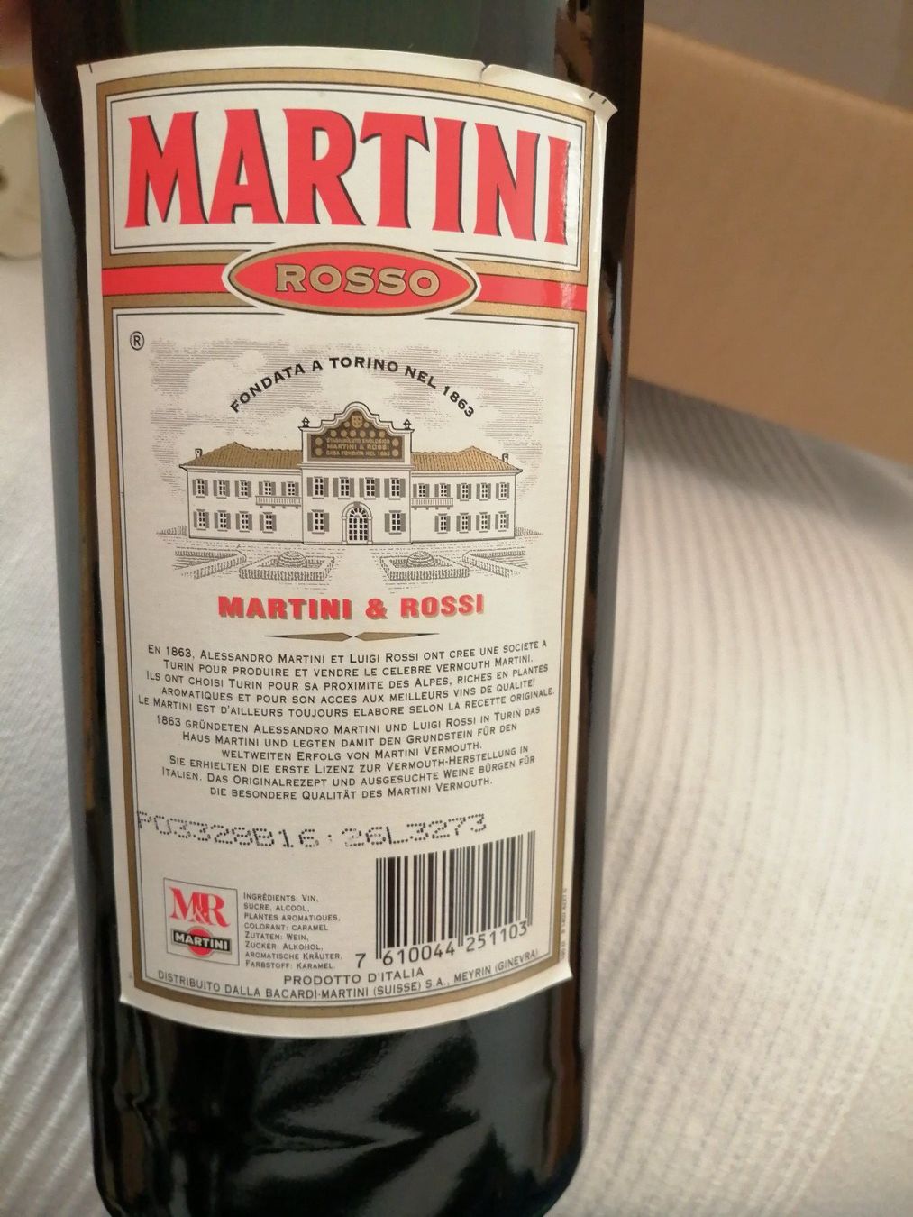 Martini Spirituosen: Martini Rosso – Neu und originalverpackt aus Windisch von mer_6cjk 5