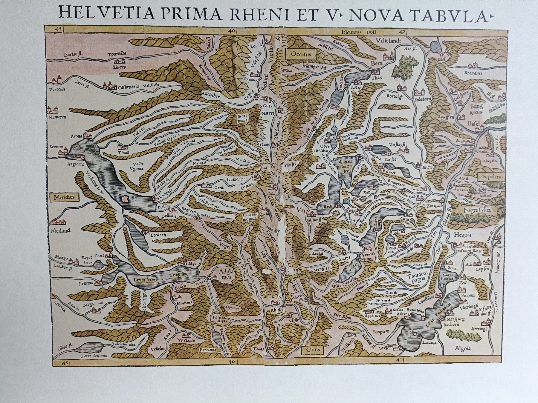 Landkarten & Atlanten: Kunstmappe 500 Jahre Schweizer Landkarte – Gebraucht aus Embrach von Illingen13 5
